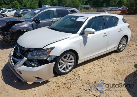 2015 Lexus Ct 200H из США, поврежденный, VIN JTHKD5BH4F2234585